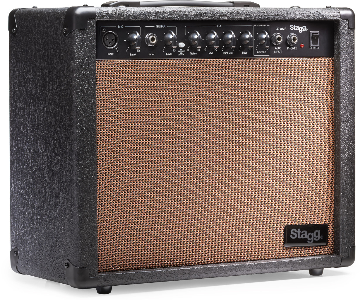 Amplificador guitarra acústica Stagg 40W 40AAR