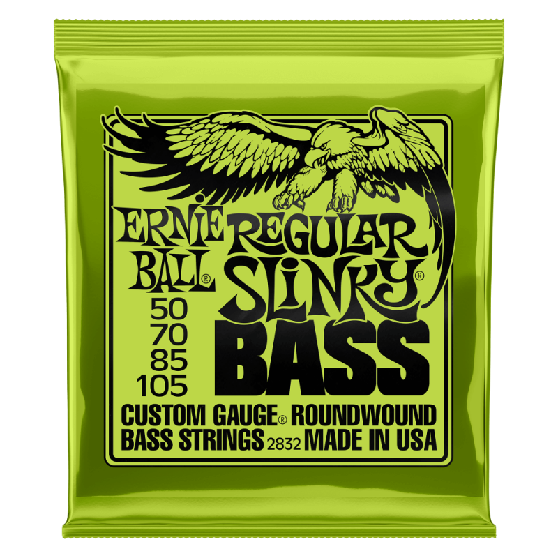 Cuerdas Bajo Electrico Ernie Ball Regular Slinky 50 105
