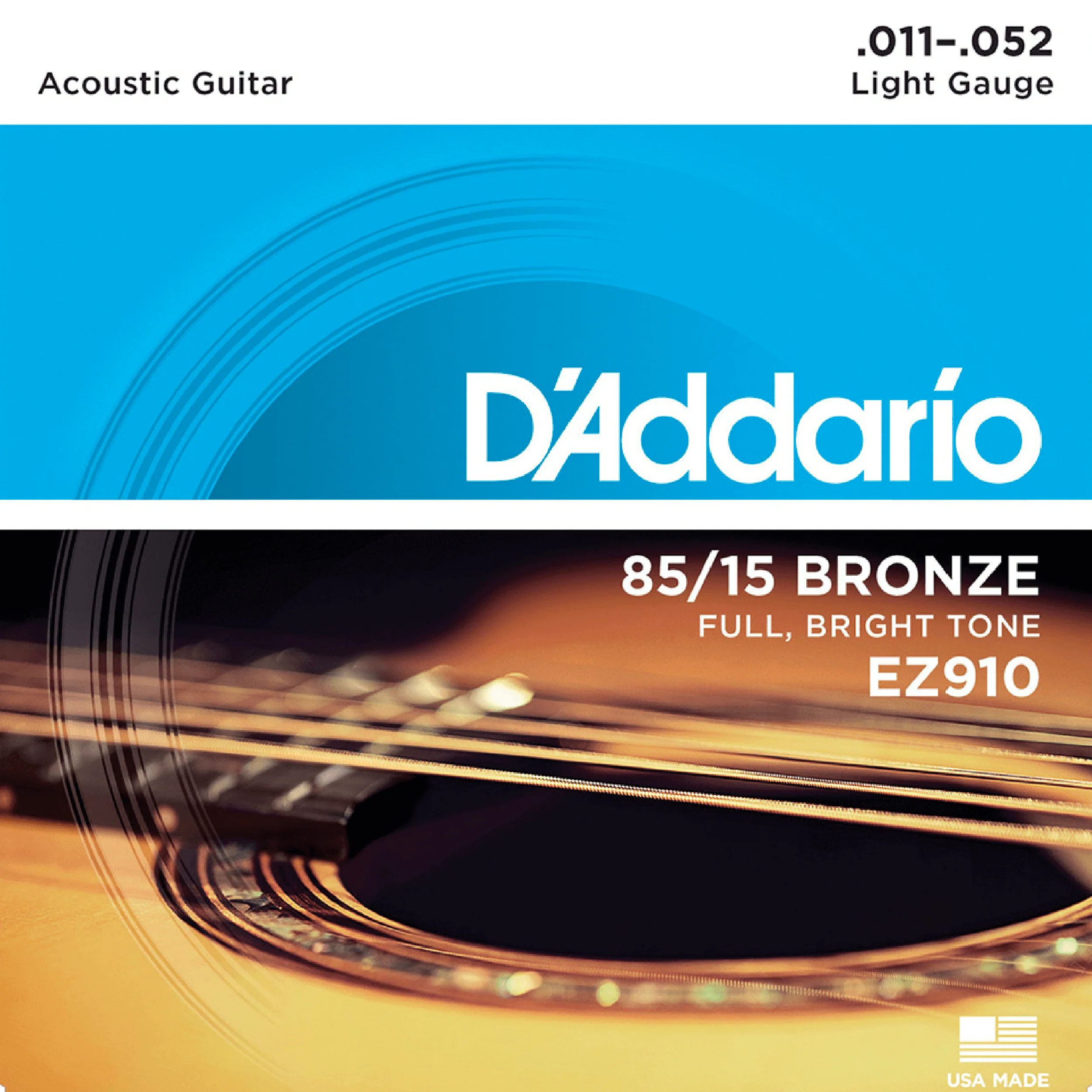 Daddario Ej12 Set Cuerdas Guitarra Acustica 13 56