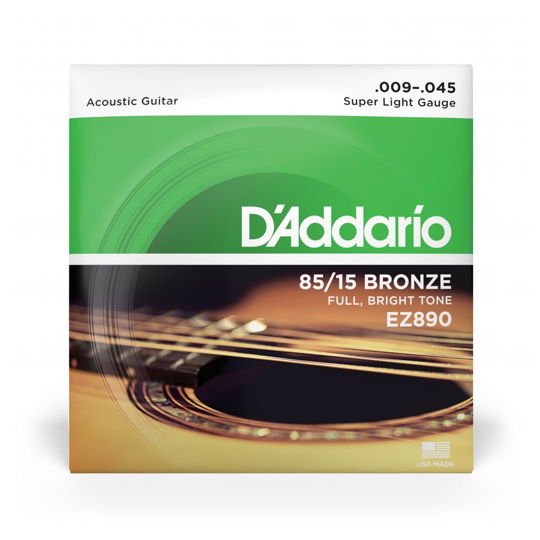 Daddario Ej34 Cuerdas Guitarra Acustica 28 45